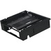 Icy Dock FLEX-FIT Duo MB343SPO Drive Bay Adapter for 5.25" Internal - Black - 2 x Total Bay - 1 x 5.25" Bay - 1 x 3.5" Bay - Plastic