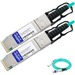 AddOn Dell AOC-Q28-100G-30M Compatible TAA Compliant 100GBase-AOC QSFP28 to QSFP28 Direct Attach Cable (850nm, MMF, 30m) - 100% compatible and guaranteed to work