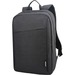 Lenovo B210 Carrying Case (Backpack) for 15.6" Notebook - Black - Water Resistant Interior - Polyester Body - Shoulder Strap, Handle - 17.9" Height x 13.4" Width x 5.9" Depth