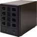 SYBA Multimedia Drive Enclosure - eSATA, USB 3.0 Host Interface External - Syba SY-ENC50104 is a 4 Bay Enclosure for 3.5' SATA I / II / III hard disk drives. It supports 4 HDD of different brands and a capacity of up to 8TB per drive. Note: The Motherboar
