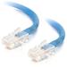 C2G-25ft Cat5e Non-Booted Crossover Unshielded (UTP) Network Patch Cable - Blue - Category 5e for Network Device - RJ-45 Male - RJ-45 Male - Crossover - 25ft - Blue