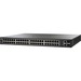 Cisco SF220-48P 48-Port 10/100 PoE Smart Plus Switch - 48 Ports - Manageable - 10/100Base-TX, 10/100/1000Base-T, 1000Base-X - Refurbished - 2 Layer Supported - 2 SFP Slots - Desktop, Rack-mountable