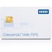 HID Crescendo 144K FIPS Seos 8K iCLASS 32K Prox - Proximity Card - 100 - White - Plastic