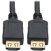 Eaton Tripp Lite Series High-Speed HDMI Cable, Gripping Connectors (M/M), Black, 30 ft. (9.14 m) - HDMI for Projector, Monitor, Notebook, Home Theater System, Tablet, Audio/Video Device, TV Box, HDTV, Blu-ray Player, Gaming Console - 30 ft - 1 x HDMI Male