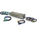 IOGEAR MiniView GCS1744 4-Port Dual View KVM Switch - 4 x 1 - 4 x SPHD-15 Video/USB, 4 x SPHD-15 Audio/Video