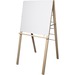 Flipside Big Book Easel - 24" (2 ft) Width x 24" (2 ft) Height - White Surface - Rectangle - Assembly Required - 1 Each