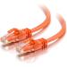 C2G-10ft Cat6 Snagless Crossover Unshielded (UTP) Network Patch Cable - Orange - Category 6 for Network Device - RJ-45 Male - RJ-45 Male - Crossover - 10ft - Orange