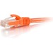 C2G-125ft Cat6 Snagless Unshielded (UTP) Network Patch Cable - Orange - Category 6 for Network Device - RJ-45 Male - RJ-45 Male - 125ft - Orange