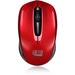 Adesso iMouse S50R - 2.4GHz Wireless Mini Mouse - Optical - Wireless - Radio Frequency - 2.40 GHz - No - Red - USB - 1200 dpi - Scroll Wheel - 3 Button(s) - Symmetrical