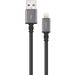 Moshi USB Cable with Lightning Connector 10 ft (3 m) - Black, Long Length, MFi-certified, Durable Construction - Extra-length USB cable with Lightning connector lets you charge/sync any iPhone, iPad, iPod or other device equipped with a Lightning port. Id