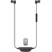 Moshi Vortex Air Wireless Headphones - Stereo - Wireless - Bluetooth - 32.8 ft - 18 Ohm - Earbud, Behind-the-neck - Binaural - In-ear - Dark Steel