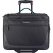 TechProducts360 Essential Carrying Case (Roller) for 17" Notebook - Black - Impact Absorbing - Foam Interior Material - Shoulder Strap - 14.6" Height x 17.7" Width x 8.9" Depth