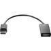 HP DisplayPort to HDMI True 4K Adapter - DisplayPort/HDMI A/V Cable for Audio/Video Device - First End: HDMI Digital Audio/Video - Second End: DisplayPort Digital Audio/Video