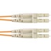 Panduit Fiber Optic Duplex Network Cable - 22.97 ft Fiber Optic Network Cable for Network Device - First End: 2 x LC Network - Male - Second End: 2 x LC Network - Male - Orange - 1