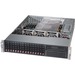 Supermicro SuperChassis 213AC-R1K23LPB - Rack-mountable - Black - 2U - 17 x Bay - 3 x 3.15" x Fan(s) Installed - 1200 W - Power Supply Installed - EATX, ATX Motherboard Supported - 1 x External 5.25" Bay - 16 x External 2.5" Bay - 7x Slot(s)