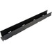 Rack Solutions Cable Tray for Front to Rear, 30" Rack - Cable Management Tray - Black