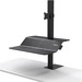Fellowes Lotus" VE Sit-Stand Workstation - Single - 1 Display(s) Supported - 11.34 kg Load Capacity - 1 Each