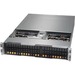 Supermicro A+ Server 2123BT-HNC0R Barebone System - 2U Rack-mountable - Socket SP3 - 2 x Processor Support - AMD Chip - 2 TB DDR4 SDRAM DDR4-2666/PC4-21300 Maximum RAM Support - 16 Total Memory Slots - 12Gb/s SAS Controller - ASPEED AST2500 Graphic(s) - 6