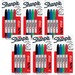 [Ink Color, Black,Blue,Green,Red], [Packaged Quantity, 6 / Bag]