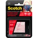 Scotch 1"x3" Extreme Fasteners - 1 / Pack - Clear