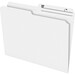 Pendaflex 1/2 Tab Cut Letter Top Tab File Folder - 8 1/2" x 11" - Top Tab Location - Ivory - 100 / Box