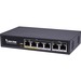 Vivotek FE Unmanaged PoE Switch - 6 Ports - 2 Layer Supported - Twisted Pair - 2 Year Limited Warranty