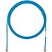 Panduit Cat.5e U/UTP Patch Network Cable - 9 ft Category 5e Network Cable for Network Device - First End: 1 x RJ-45 Network - Male - Second End: 1 x RJ-45 Network - Male - Patch Cable - 28 AWG - Blue - 1