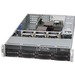Supermicro SuperChassis 825TQC-R1K03WB - Rack-mountable - Black - 2U - 10 x Bay - 3 x 3.15" x Fan(s) Installed - 1000 W - Power Supply Installed - WIO Motherboard Supported - 8 x External 3.5" Bay - 2 x Internal 3.5" Bay - 7x Slot(s)