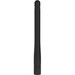 Panorama Antennas PG24-58-SMA | Dual Band 2.4/5.0GHz WiFi Antenna - 2.396 GHz to 2.485 GHz, 4.9 GHz to 6 GHz - 2 dBi - Wireless Data Network, Wireless Router - Black - Whip - Omni-directional - SMA Connector