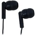 AVID AE-215 LIGHTWEIGHT 1 USE EARBUD WITH SILICONE EAR TIPS - Stereo - Black - Mini-phone (3.5mm) - Wired - 32 Ohm - 20 Hz 20 kHz - Earbud - Binaural - In-ear - 5 ft Cable
