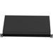 Panduit NetKey Fiber Tray - For Patch Panel, Cassette - 1U Rack Height - Black