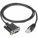 Panduit G5 IPDU Serial COMM Cable (RJ45 TO DB9) - 3.28 ft Category 5e Network/Data Transfer Cable for Network Device, PDU, Computer - First End: 1 x RJ-45 Network - Male - Second End: 1 x DB-9 Serial - Female - Patch Cable - Black - 1 Pack