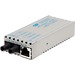 miConverter 10/100 Ethernet Fiber Media Converter RJ45 ST Single-Mode 30km - 1 x 10/100BASE-TX, 1 x 100BASE-LX, US AC Powered, Lifetime Warranty