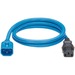 Panduit SmartZone Standard Power Cord - For PDU - 250 V AC / 10 A - Blue - 4 ft Cord Length - IEC 60320 C13 / IEC 60320 C14 - 10