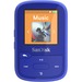 SanDisk Clip Sport Plus 16 GB Flash MP3 Player - Blue - FM Tuner - 1.4" LCD - Bluetooth - WMA, AAC, MP3, WAV, FLAC - 18 Hour
