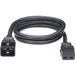 Panduit SmartZone Standard Power Cord - For PDU - 250 V AC / 16 A - Black - 6 ft Cord Length - IEC 60320 C19 / IEC 60320 C20 - 10