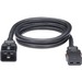 Panduit SmartZone Standard Power Cord - For PDU - 250 V AC / 16 A - Black - 3 ft Cord Length - IEC 60320 C19 / IEC 60320 C20 - 10