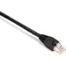 Black Box GigaBase Cat.5e UTP Patch Network Cable - 3 ft Category 5e Network Cable for Patch Panel, Wallplate, Network Device - First End: 1 x RJ-45 Network - Male - Second End: 1 x RJ-45 Network - Male - 1 Gbit/s - Patch Cable - Gold Plated Contact - CM 