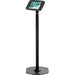 ArmorActive Pipleine Kiosk 42 in with FMJ for iPad 9.7 in Black with Baseplate - Up to 9.7" Screen Support - Portable - Metal - Black
