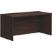 HON Foundation Desk Shell, 60"W - 60" x 30"29" Desk Shell, 1" End Panel, 1" Top - Finish: Mahogany, Thermofused Laminate (TFL)