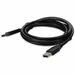 AddOn 2m USB 3.0 (A) Male to Male Black Cable - 6.56 ft USB Data Transfer Cable for Notebook, PC, USB Charger, Mouse, Keyboard, External Hard Drive, Flash Drive - First End: 1 x USB 3.0 Type A - Male - Second End: 1 x USB 3.0 Type A - Male - Black - 1.0