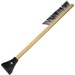 BALKAMP Wooden Handle Snow Brush - 9" Handle Length - Wood Handle - 1 Each