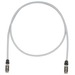 Panduit Cat.6a S/FTP Patch Network Cable - 55.77 ft Category 6a Network Cable for Network Device - First End: 1 x RJ-45 Network - Male - Second End: 1 x RJ-45 Network - Male - 10 Gbit/s - Patch Cable - Shielding - 26 AWG - International Gray - 1