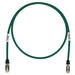 Panduit Cat.6a S/FTP Patch Network Cable - 7.92" Category 6a Network Cable for Network Device - First End: 1 x RJ-45 Network - Male - Second End: 1 x RJ-45 Network - Male - 10 Gbit/s - Patch Cable - Shielding - 26 AWG - Green - 1