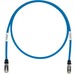 Panduit Cat.6a S/FTP Patch Network Cable - 32.81 ft Category 6a Network Cable for Network Device - First End: 1 x RJ-45 Network - Male - Second End: 1 x RJ-45 Network - Male - 10 Gbit/s - Patch Cable - Shielding - 26 AWG - Blue - 1