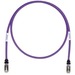 Panduit Cat.6a S/FTP Patch Network Cable - 8.20 ft Category 6a Network Cable for Network Device - First End: 1 x RJ-45 Network - Male - Second End: 1 x RJ-45 Network - Male - 10 Gbit/s - Patch Cable - Shielding - 26 AWG - Violet - 1