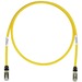 Panduit Cat.6a S/FTP Network Cable - 6.56 ft Category 6a Network Cable - First End: 1 x RJ-45 Network - Male - Second End: 1 x RJ-45 Network - Male - 10 Gbit/s - Patch Cable - Shielding - Yellow