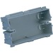 Panduit Pan-Way T70HB-X Mounting Box - International Gray - Polyvinyl Chloride (PVC)