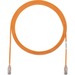 Panduit Cat.6 U/UTP Patch Network Cable - 1 ft Category 6 Network Cable for Network Device - First End: 1 x RJ-45 Network - Male - Second End: 1 x RJ-45 Network - Male - Patch Cable - 28 AWG - Orange - 25