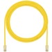 Panduit Cat.5e U/UTP Patch Network Cable - 8 ft Category 5e Network Cable for Network Device - First End: 1 x RJ-45 Network - Male - Second End: 1 x RJ-45 Network - Male - Patch Cable - 28 AWG - Yellow - 1